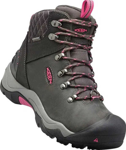 Obrázok z KEEN REVEL III W Dámske trekové topánky black/rose